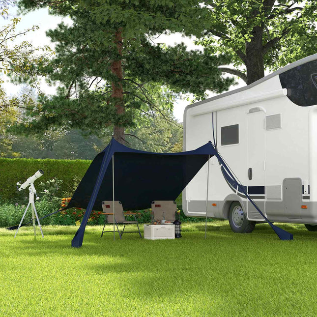 Wasserfester Sonnenschutz mit UV-Schutz für Camping