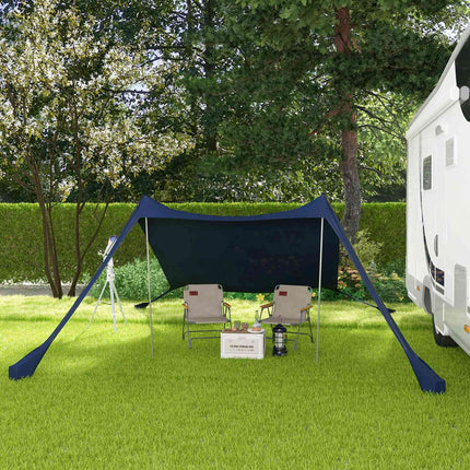 Wasserfester Sonnenschutz mit UV-Schutz für Camping