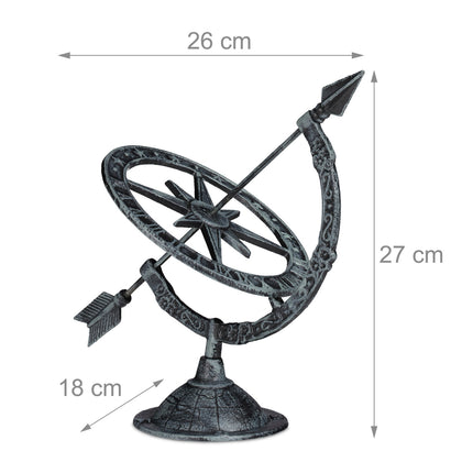 Cadran solaire pour jardin