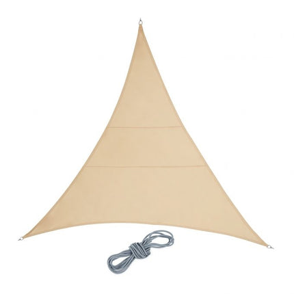 Sonnensegel Polyester dreieckig sand
