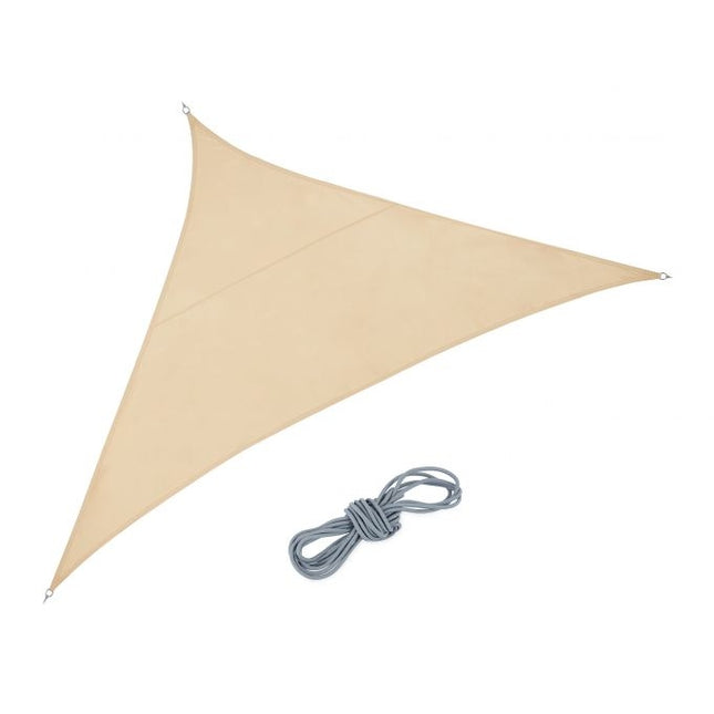 Sonnensegel Polyester dreieckig sand