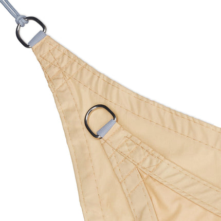 Sonnensegel Polyester dreieckig sand