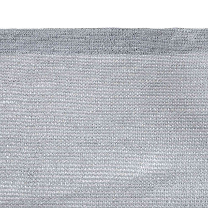 Sonnensegel Polyethylen quadratisch hellgrau