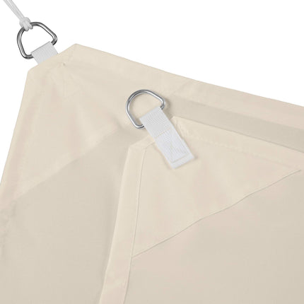Sonnensegel rechteckig beige