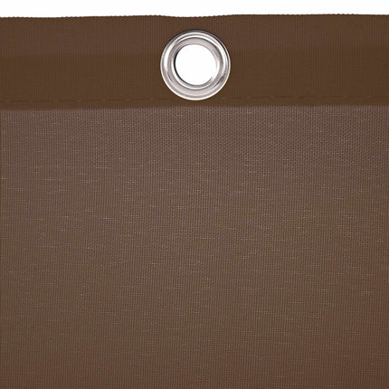 Sun sail rectangular brown