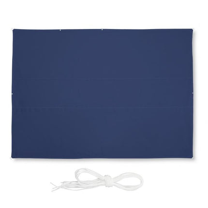 Sun sail rectangular dark blue