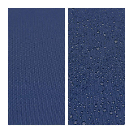 Sun sail rectangular dark blue
