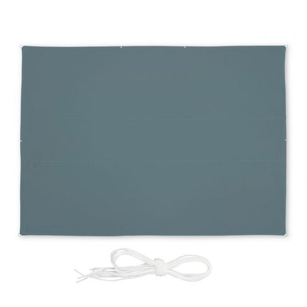 Sun sail rectangular grey