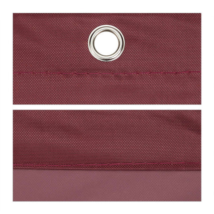 Sun sail rectangular maroon