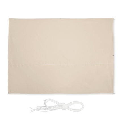 Sun sail rectangular yellow
