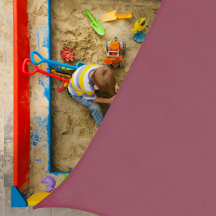 Sun sail square burgundy