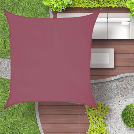 Sun sail square burgundy