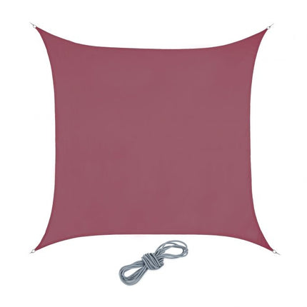 Sun sail square burgundy