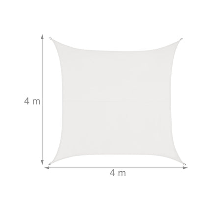Sun sail square cream colored