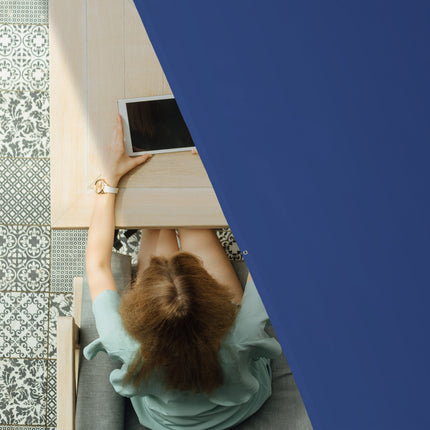 Sun sail square dark blue