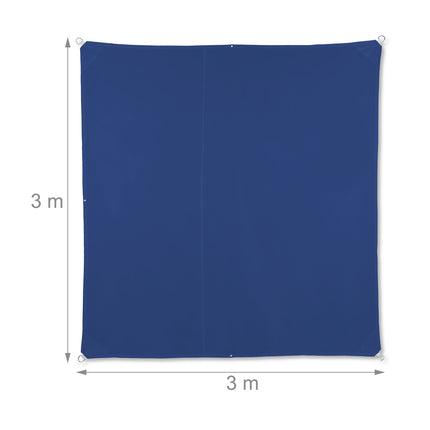 Sun sail square dark blue