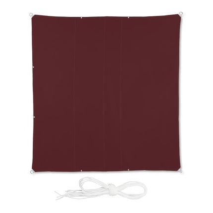 Voile solaire carrée marron