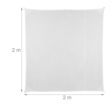 Sun sail square white