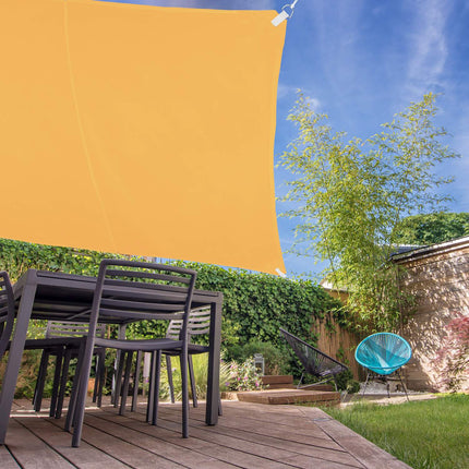 Sun sail square yellow