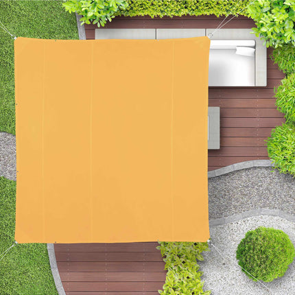 Sun sail square yellow