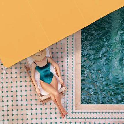 Sun sail square yellow