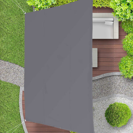 Sun sail trapezoidal gray