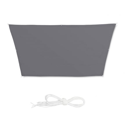 Sun sail trapezoidal gray