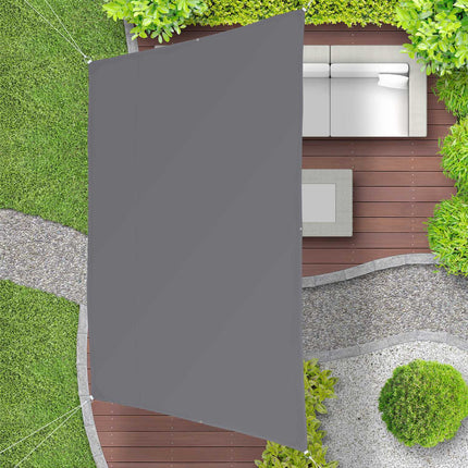 Sun sail trapezoidal gray