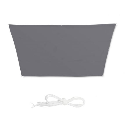 Sun sail trapezoidal gray