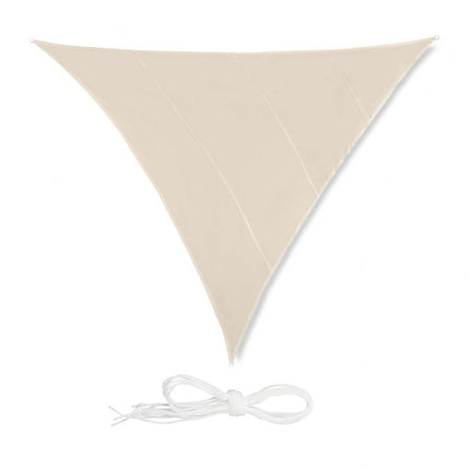 Sonnensegel dreieckig beige