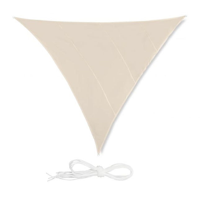 Sonnensegel dreieckig beige