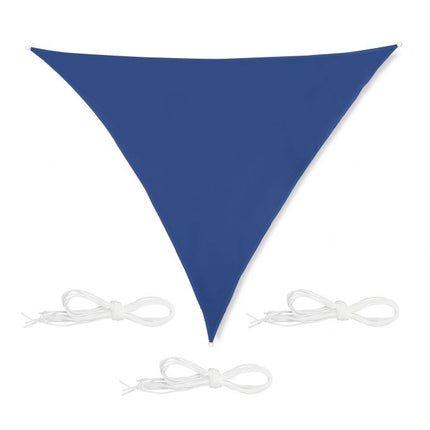 Sun sail triangular dark blue