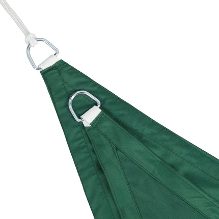 Sun sail triangular green