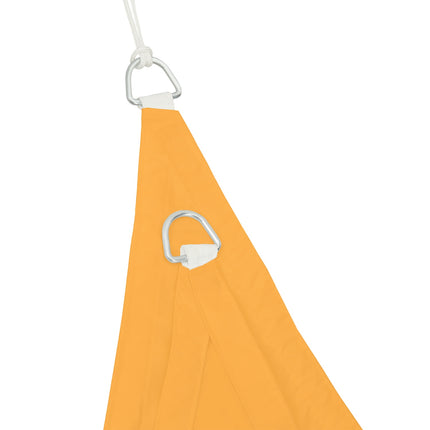 Sun sail triangular yellow