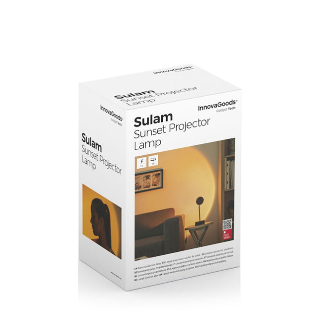 Sonnenuntergangs-Projektorlampe Sulam InnovaGoods