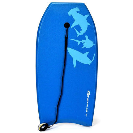 Dětský SUP board bodyboard surf modrý 104 x 52 x 6 cm