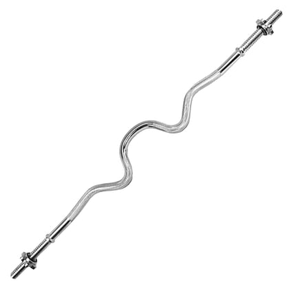 Bicepsová osa Super Curl, 120 cm, průměr 30 mm