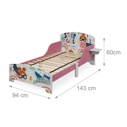 Superhero cot with storage