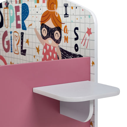 Superhero cot with storage