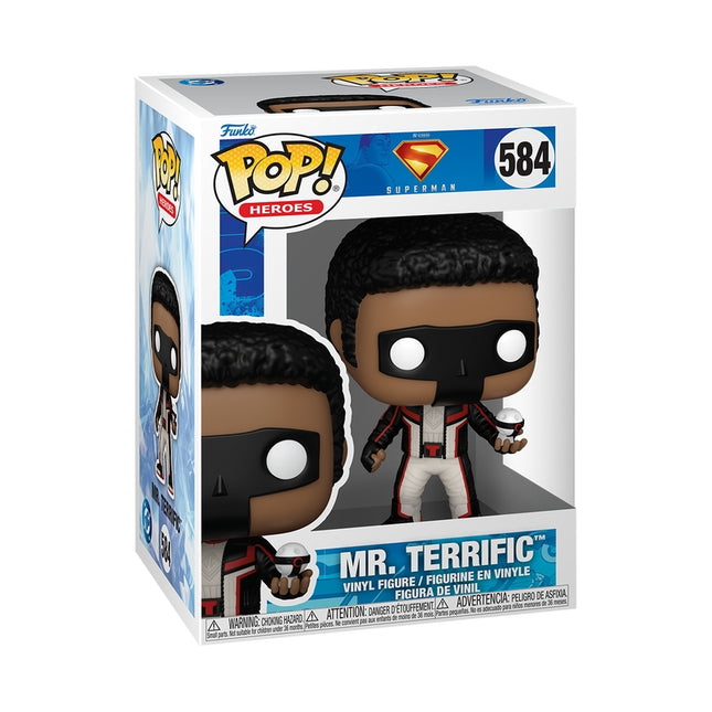 Superman Funko Pop! Vinylfigur - Mr. Terrific Sammlerstück