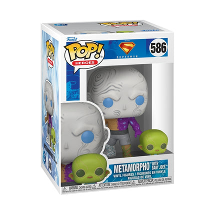 Superman Funko Pop! Vinyl Figure with Metamorpho & Baby Joey