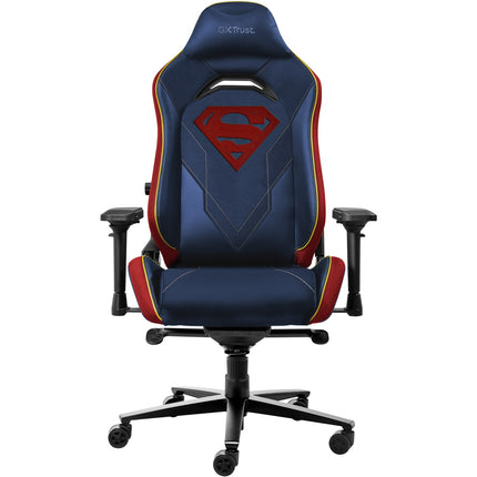 Superman Gaming-Stuhl, verstellbare Lordosenstütze, 4D-Armlehnen