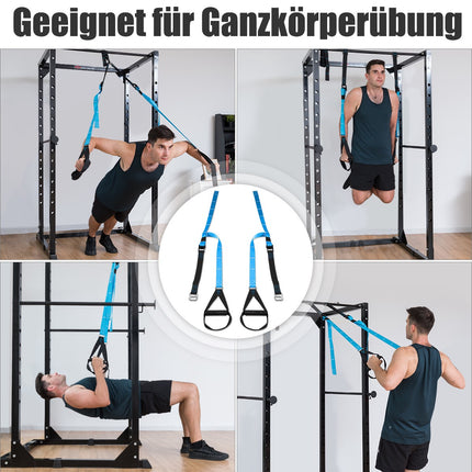 Schlingentrainer, verstellbar 180 kg, Tragetasche