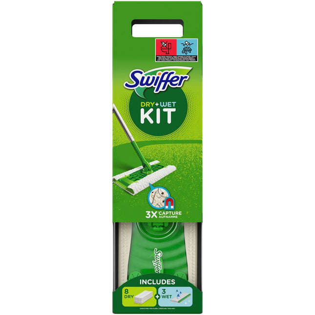 Sweeper Starter Kit 1 Cleaning mop, dry & wet