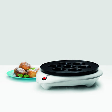 Sweet Moments Donut Maker 800W for 7 Danish Donuts at Once, Non-Stick Coating