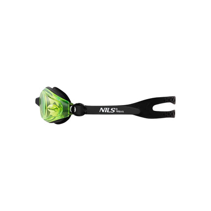 Swimming Goggles, Anti-Fog, Black/Green