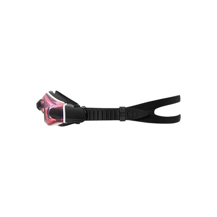 Schwimmbrille, Schwarz/Regenbogen, Antibeschlag, UV-Schutz