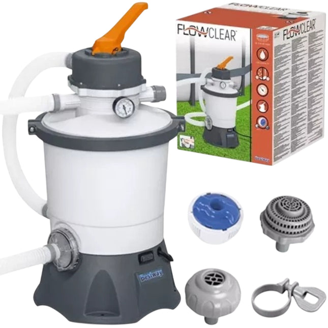 Schwimmbad-Sandpumpe 3028 L/h, 85W Leistung