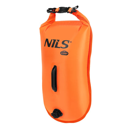 Schwimmboje mit 28-Liter-Trockensack, Rucksack