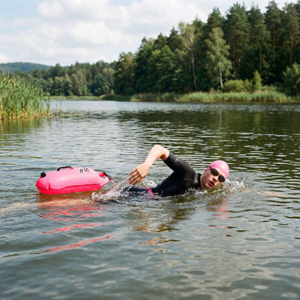 Swimming Safety Buoy With 28L Dry Bag, Backpack